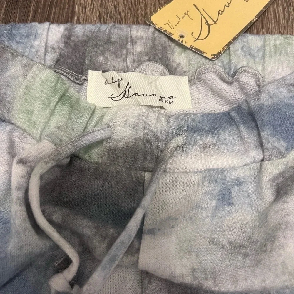 Girls' Vintage Havana Tie Dye Tencel Joggers Size M - Picture 5 of 6
